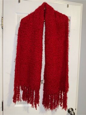 Simply Noelle Red Scarf